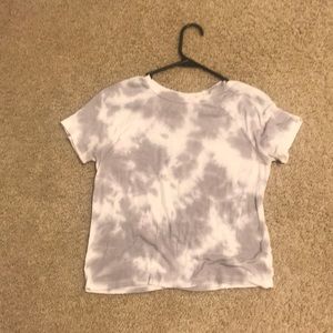 Tie-dye crop top